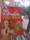Cuốn sách 25 Tướng lĩnh Việt Nam